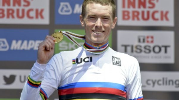 Cyclisme: Rohan Dennis champion du monde du contre-la-montre Cyclisme: Rohan Dennis champion du monde du contre-la-montre
