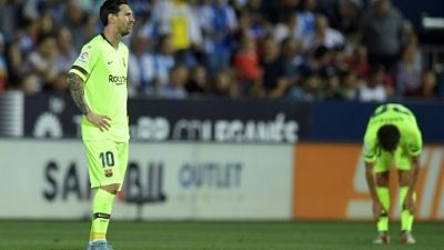 Espagne: le Barça foudroyé et le Real giflé avant le derby