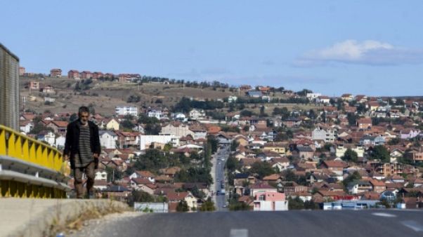 Le village d'Aracinovo, près de Skopje, le 26 septembre 2018 en Macédoine Le village d'Aracinovo, près de Skopje, le 26 septembre 2018 en Macédoine