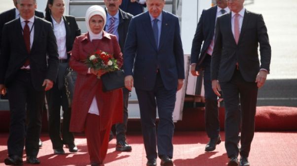 Erdogan arrive en Allemagne et souhaite pacifier la relation Erdogan arrive en Allemagne et souhaite pacifier la relation