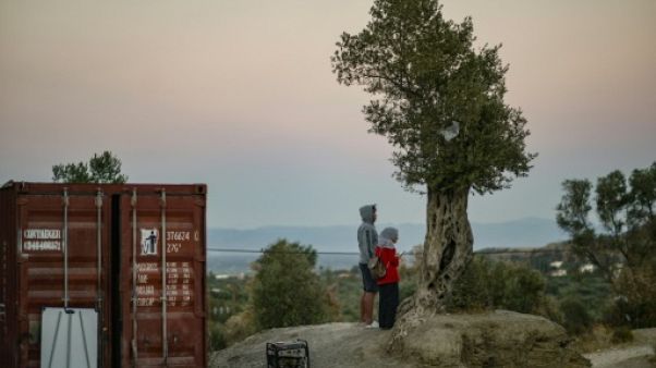Attendre et vivoter à Moria, "honte" migratoire pour la Grèce et l'Europe Attendre et vivoter à Moria, "honte" migratoire pour la Grèce et l'Europe