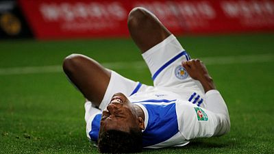 Leicester's Gray faces spell out with ankle sprain Leicester's Gray faces spell out with ankle sprain
