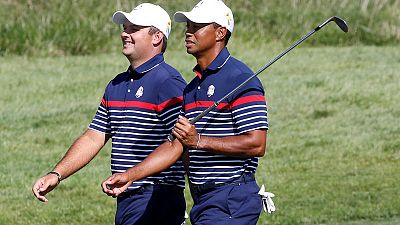 Woods paired with Reed in Ryder Cup opener