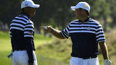 Ryder Cup: Tiger Woods associé à Patrick Reed pour la première journée