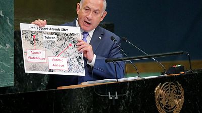 Netanyahu, in U.N. speech, claims secret Iranian nuclear site Netanyahu, in U.N. speech, claims secret Iranian nuclear site