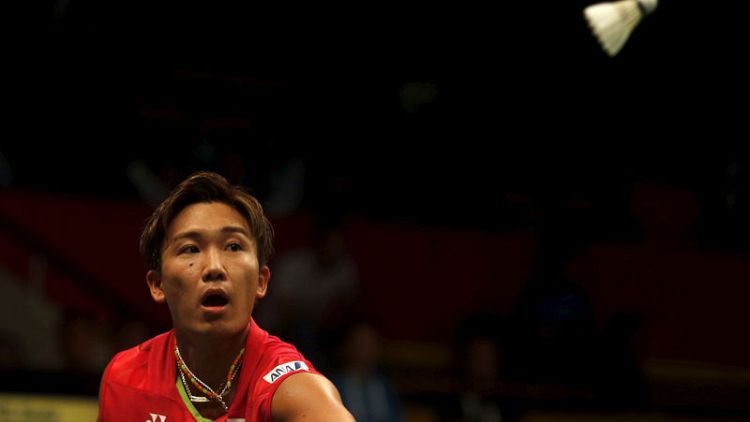 Badminton - Momota becomes first Japanese man to top world rankings