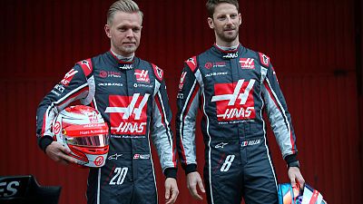 Motor racing - Haas retain Grosjean, Magnussen for next season Motor racing - Haas retain Grosjean, Magnussen for next season