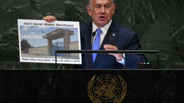 "Site atomique secret": l'Iran rejette le "show" de Netanyahu à l'ONU "Site atomique secret": l'Iran rejette le "show" de Netanyahu à l'ONU
