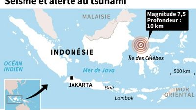 Séisme et alerte au tsunami