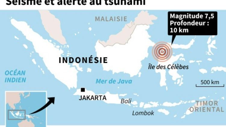 Séisme et alerte au tsunami