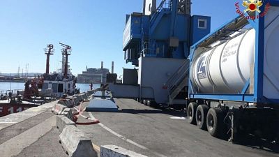 Perdita ipoclorito sodio a porto Livorno Perdita ipoclorito sodio a porto Livorno