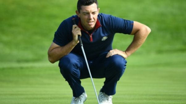 Ryder Cup: l'Europe gagne les doubles de l'après-midi et mène 5-3 face aux Etats-Unis Ryder Cup: l'Europe gagne les doubles de l'après-midi et mène 5-3 face aux Etats-Unis