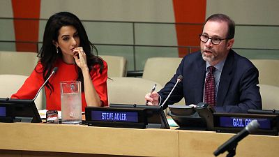 Amal Clooney calls on Myanmar’s Suu Kyi to pardon Reuters reporters Amal Clooney calls on Myanmar’s Suu Kyi to pardon Reuters reporters