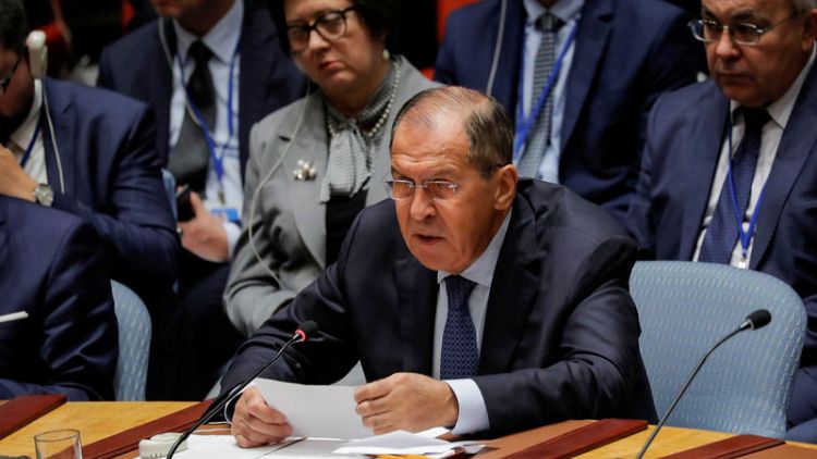 Russia's Lavrov takes swipe at U.S. 'attacks' on international order