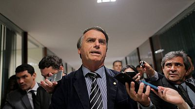 Brazilian women lead nationwide protests against far-right candidate Brazilian women lead nationwide protests against far-right candidate