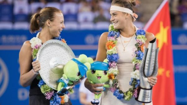 Tennis: Sabalenka remporte le titre à Wuhan Tennis: Sabalenka remporte le titre à Wuhan