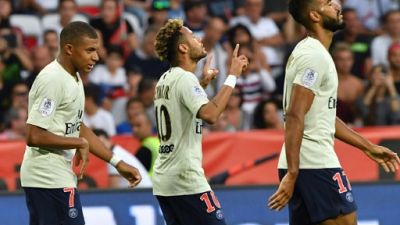 Le Paris SG remporte son 8e match de suite à Nice (3-0), record égalé