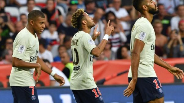 Le grand huit pour le Paris SG après sa démonstration à Nice Le grand huit pour le Paris SG après sa démonstration à Nice