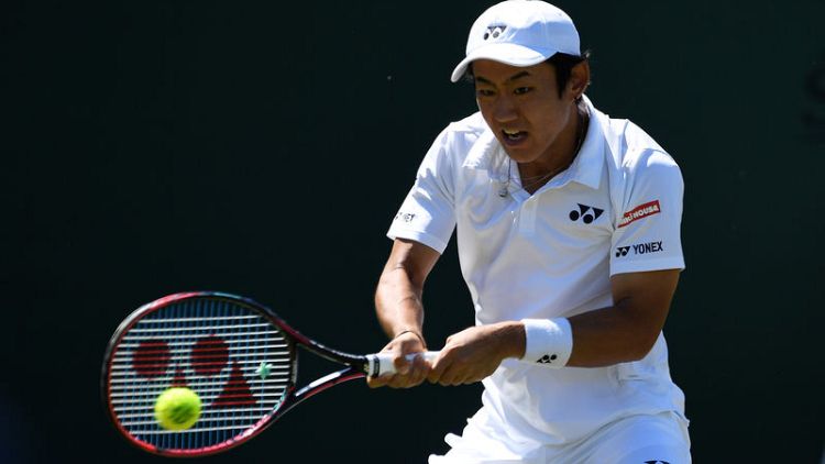 Tennis - Nishioka halts Verdasco in Shenzhen semi-finals