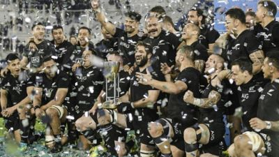 Rugby Championship: 3e titre d'affilée pour les Blacks, indétrônables