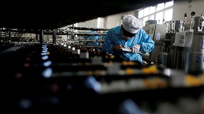 الخلافات التجارية تضر بالقطاع الصناعي الصيني في سبتمبر
