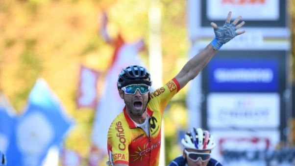 Cyclisme: Valverde bat Bardet pour le titre mondial Cyclisme: Valverde bat Bardet pour le titre mondial