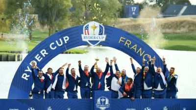 Ryder Cup: l'Europe l'emporte face aux Etats-Unis, au bout du suspense