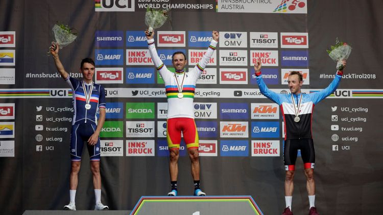 Cycling - Valverde wins men's World Championship road race