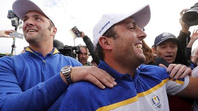 Ryder Cup: a Parigi festa Molinari Ryder Cup: a Parigi festa Molinari