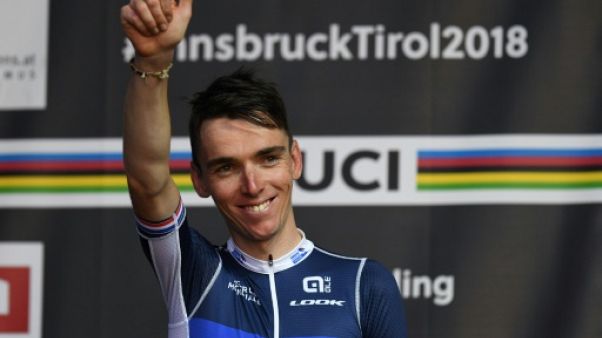 Romain Bardet 2e des Mondiaux le 30 septembre 2018 Romain Bardet 2e des Mondiaux le 30 septembre 2018