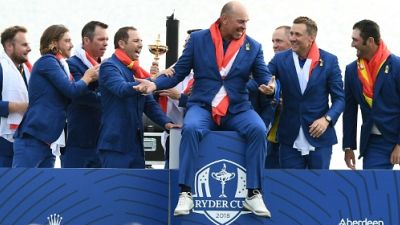 Ryder Cup: l'Europe triomphe, les Etats-Unis encore bredouilles à l'extérieur