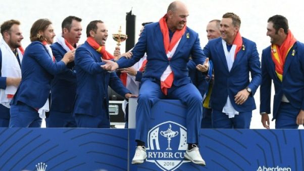 Ryder Cup: l'Europe triomphe, les Etats-Unis encore bredouilles à l'extérieur Ryder Cup: l'Europe triomphe, les Etats-Unis encore bredouilles à l'extérieur