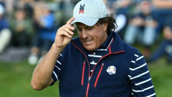 Ryder Cup: Mickelson ne veut pas partir sur cette fausse note Ryder Cup: Mickelson ne veut pas partir sur cette fausse note