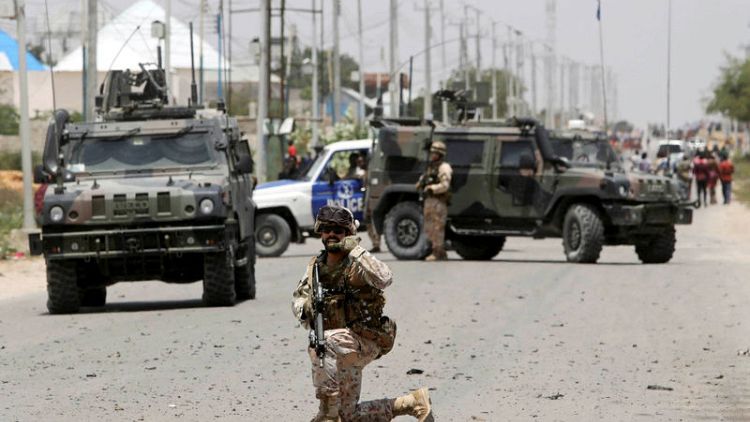 Three die after Somalia car bomb strikes EU convoy - police