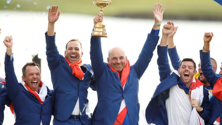 Ryder Cup the winner as Paris hits hole in one