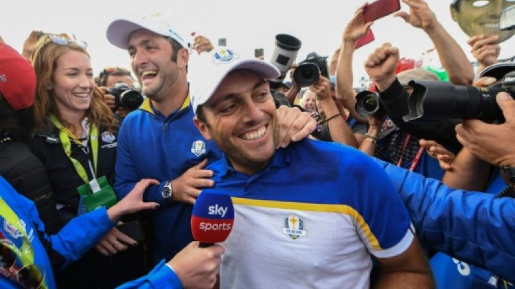 Ryder Cup: l'Italie acclame Francesco Molinari, alias "Mr Ryder" 