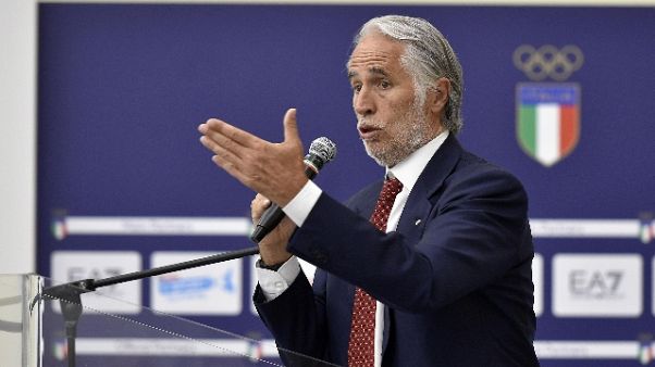 Malagò: "Candidatura decisa con Governo" Malagò: "Candidatura decisa con Governo"
