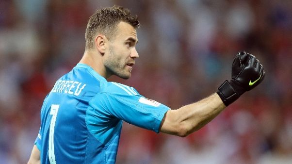 Portiere Akinfeev lascia Nazionale russa Portiere Akinfeev lascia Nazionale russa