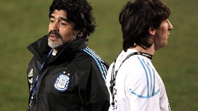 Maradona a Messi, 'lascia la nazionale'