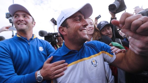 Golf:Molinari, contributo a unità Europa Golf:Molinari, contributo a unità Europa