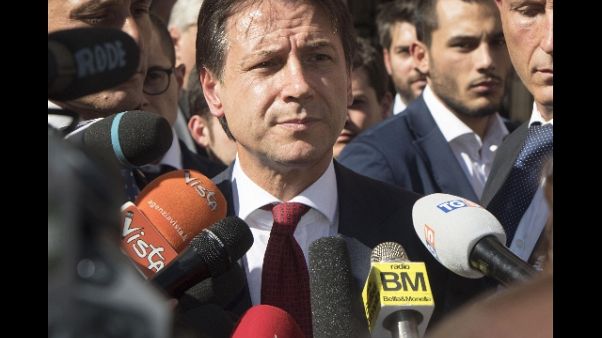 Conte, con Mattarella clima sereno Conte, con Mattarella clima sereno