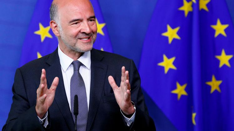 EU's Moscovici says Italians know euro protects them