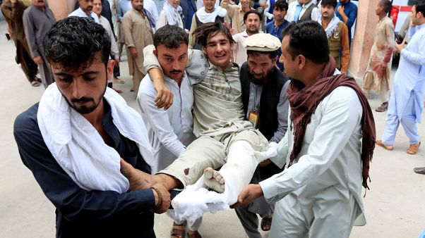 انتحاري يفجر نفسه وسط تجمع انتخابي بأفغانستان ومقتل 13 انتحاري يفجر نفسه وسط تجمع انتخابي بأفغانستان ومقتل 13