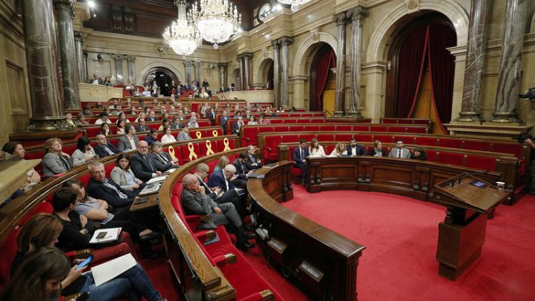 Catalan parliament refuses to suspend pro-independence politicians