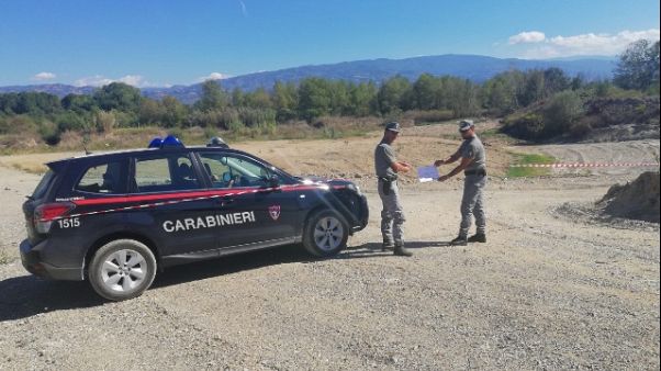 Sequestrati impianto e area 70 mila mq Sequestrati impianto e area 70 mila mq