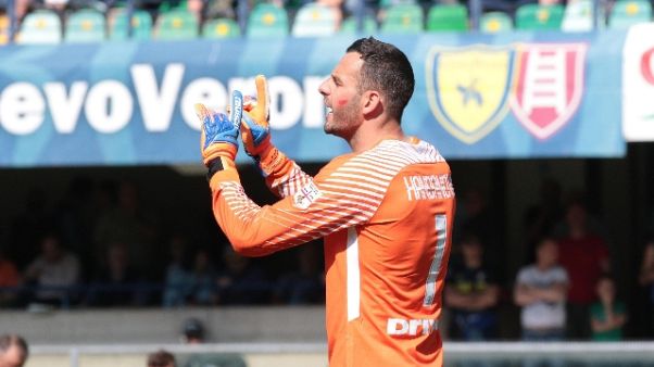 Champions: Handanovic, far gara da Inter Champions: Handanovic, far gara da Inter