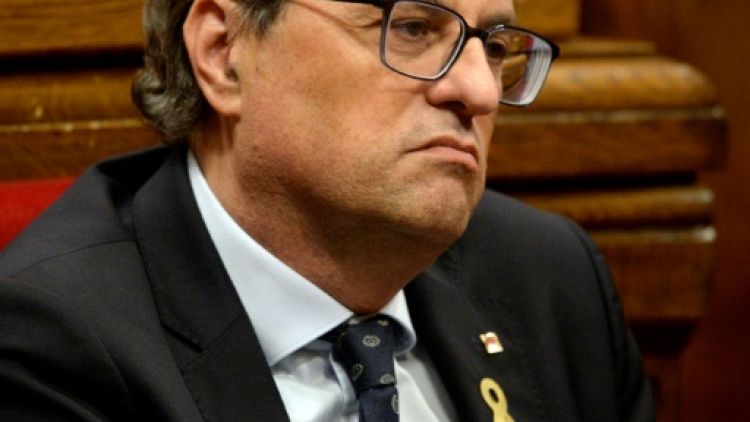 Catalogne: le président indépendantiste accusé de jouer un jeu dangereux