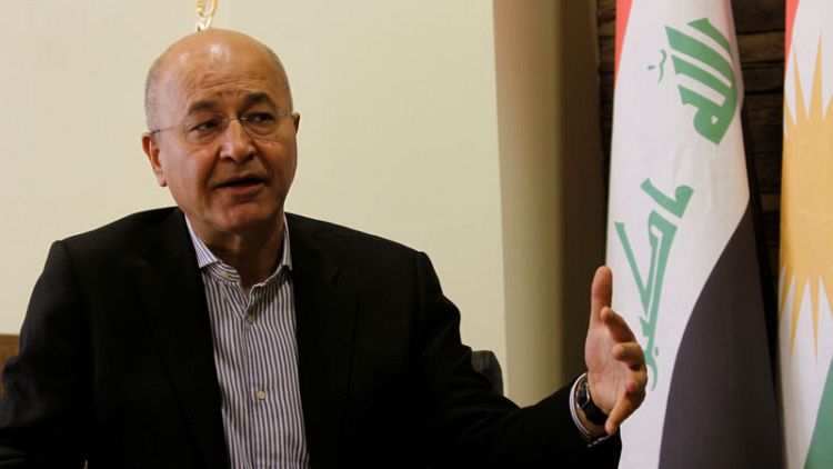 Parliament elects Kurdish politician Barham Salih president of Iraq