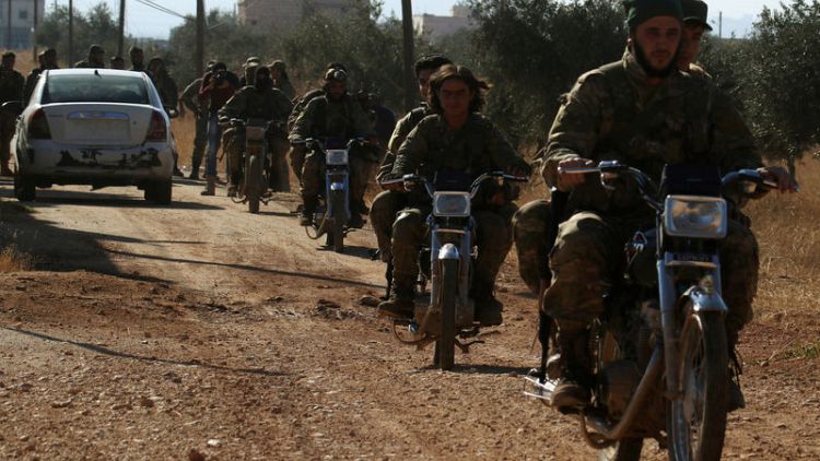 Syrian rebels say Turkey promises no Russian patrols in Idlib zone