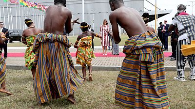 First Lady Melania Trump arrives in Ghana on solo African trip First Lady Melania Trump arrives in Ghana on solo African trip